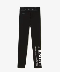 Legging 7/8 Femme Sport En Polyester Recycle | Lacoste Cheap