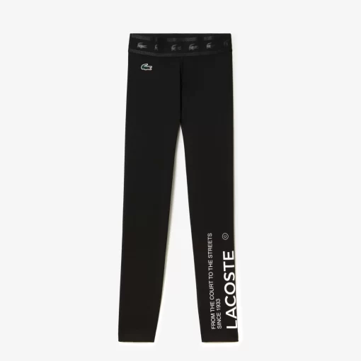 Legging 7/8 Femme Sport En Polyester Recycle | Lacoste Cheap