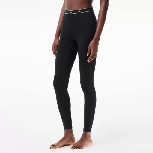 Legging D'intérieurEn Coton Stretch | Lacoste Cheap