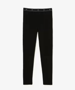 Legging D'intérieurEn Coton Stretch | Lacoste Cheap