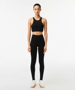 Legging Fuseau Femme En Polyamide Recycle | Lacoste Online