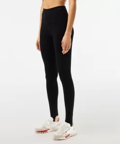 Legging Fuseau Femme En Polyamide Recycle | Lacoste Online