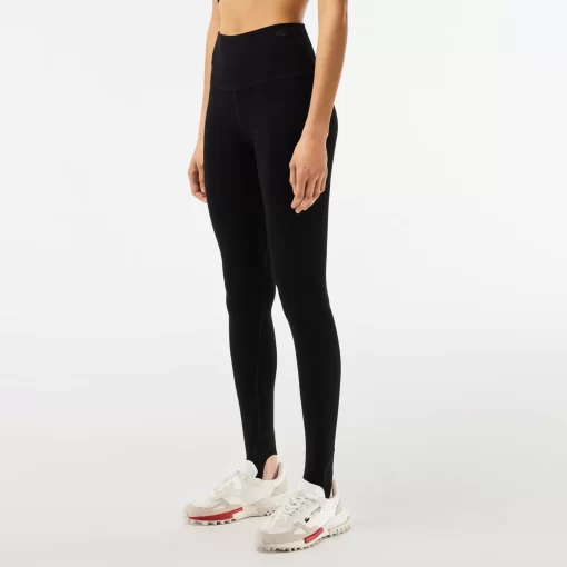 Legging Fuseau Femme En Polyamide Recycle | Lacoste Online