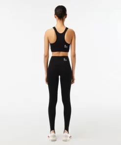 Legging Fuseau Femme En Polyamide Recycle | Lacoste Online