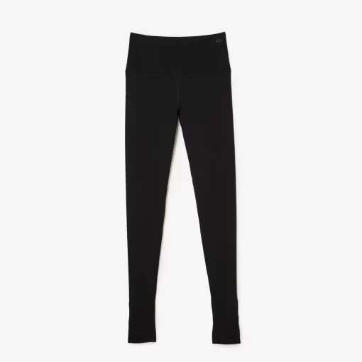 Legging Fuseau Femme En Polyamide Recycle | Lacoste Online