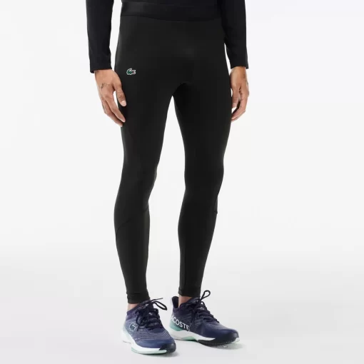 Legging Sport Avec Marquage En Fibres Recyclees | Lacoste Shop