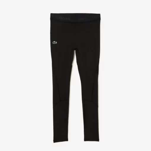 Legging Sport Avec Marquage En Fibres Recyclees | Lacoste Shop