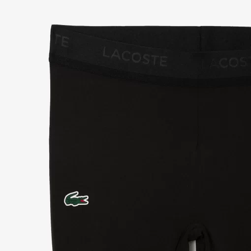 Legging Sport Avec Marquage En Fibres Recyclees | Lacoste Shop