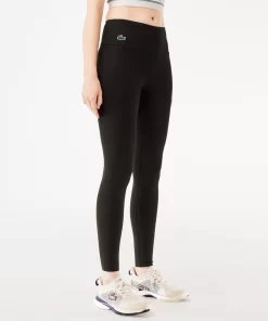 Legging Sport Imprime Avec Mini Poche | Lacoste Cheap