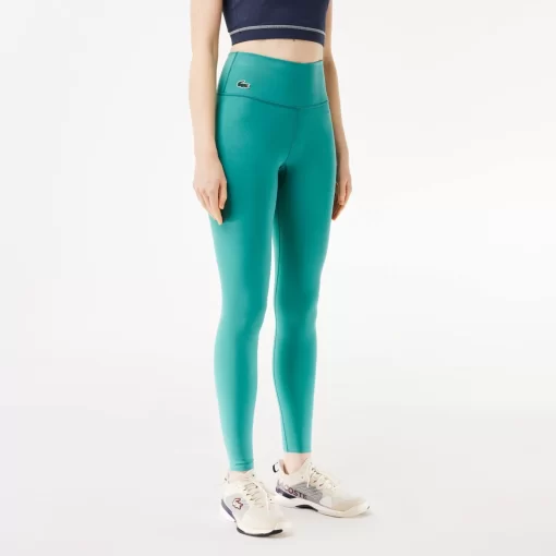 Legging Sport Imprime Avec Mini Poche | Lacoste Flash Sale