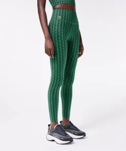 Legging Sport Imprime Monogramme | Lacoste Online