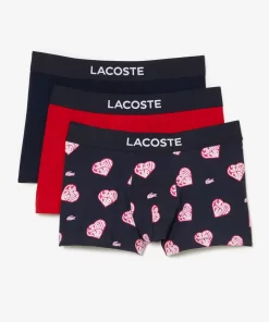 Lot De 3 Boxers Courts Avec Marquages Contrastes | Lacoste Store