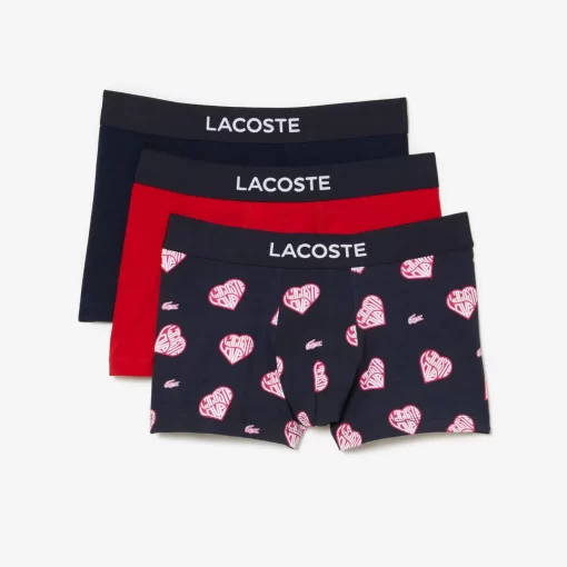 Lot De 3 Boxers Courts Avec Marquages Contrastes | Lacoste Store