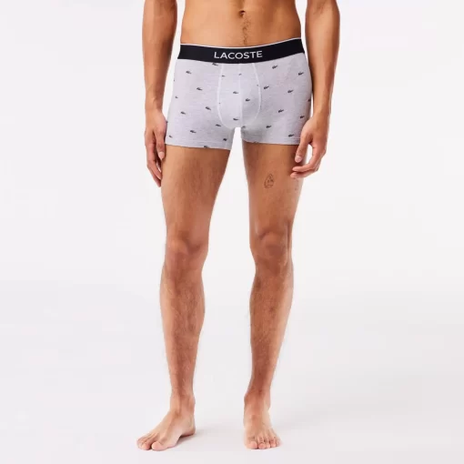 Lot De 3 Boxers Courts Casual Signature | Lacoste Cheap