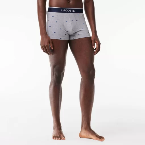 Lot De 3 Boxers Courts Casual Signature | Lacoste Shop