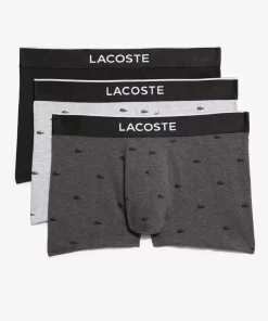 Lot De 3 Boxers Courts Casual Signature | Lacoste Cheap