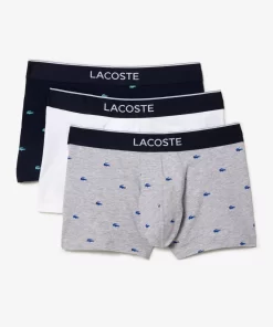 Lot De 3 Boxers Courts Casual Signature | Lacoste Shop