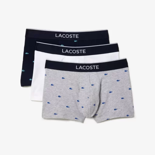 Lot De 3 Boxers Courts Casual Signature | Lacoste Shop