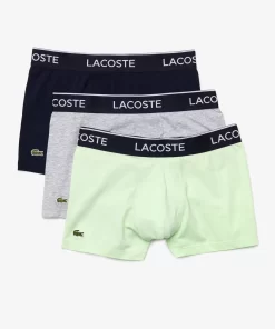 Lot De 3 Boxers Courts Casual Unis | Lacoste Fashion