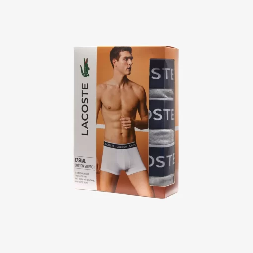 Lot De 3 Boxers Courts Casual Unis | Lacoste Clearance