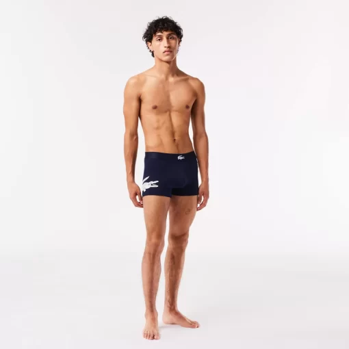 Lot De 3 Boxers Courts Depareilles En Coton Stretch | Lacoste Best