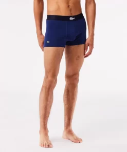 Lot De 3 Boxers Courts Depareilles En Coton Stretch | Lacoste Best