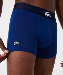 Lot De 3 Boxers Courts Depareilles En Coton Stretch | Lacoste Best