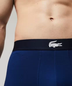 Lot De 3 Boxers Courts Depareilles En Coton Stretch | Lacoste Best