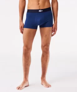 Lot De 3 Boxers Courts En Coton Stretch | Lacoste Best