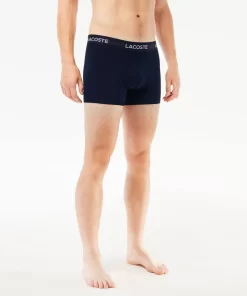 Lot De 3 Boxers Unis En Microfibre | Lacoste Outlet