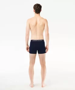 Lot De 3 Boxers Unis En Microfibre | Lacoste Outlet