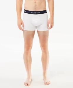 Lot De 3 Boxers Unis En Microfibre | Lacoste Outlet