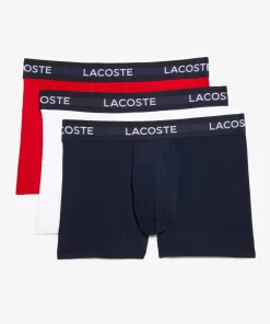 Lot De 3 Boxers Unis En Microfibre | Lacoste Outlet