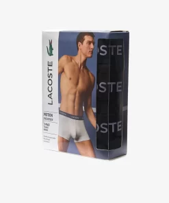 Lot De 3 Boxers Unis En Microfibre | Lacoste Sale