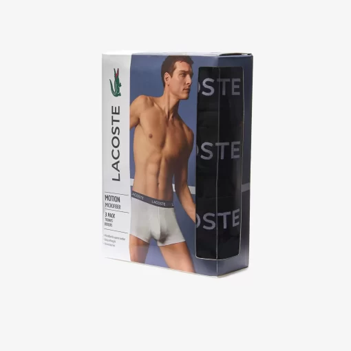 Lot De 3 Boxers Unis En Microfibre | Lacoste Sale