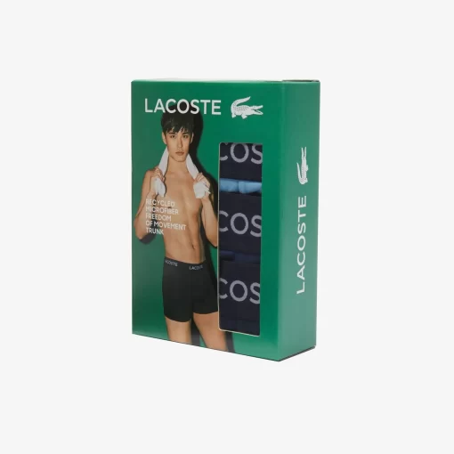 Lot De 3 Boxers Unis En Microfibre | Lacoste Fashion