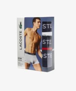 Lot De 3 Boxers Unis En Microfibre | Lacoste Outlet