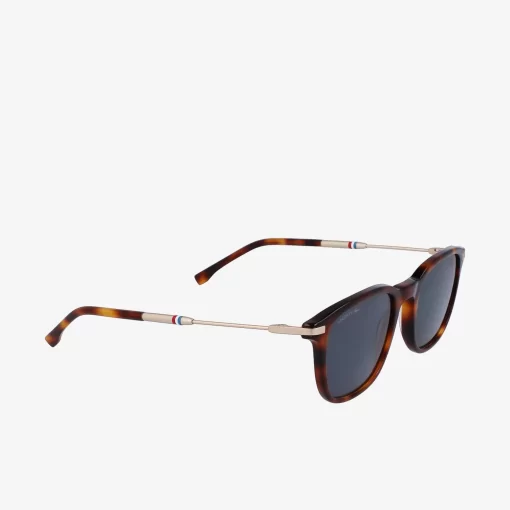 Lunettes De Soleil Homme Rectangulaires En Acetate | Lacoste Online