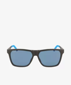 Lunettes De Soleil Homme Rectangulaires Rubber Croc | Lacoste Best Sale