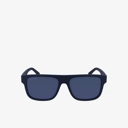 Lunettes De Soleil L.12.12 Rectangulaires Modifiees En Resine Vegetale | Lacoste Shop