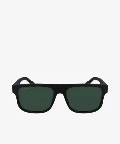 Lunettes De Soleil L.12.12 Rectangulaires Modifiees En Resine Vegetale | Lacoste Sale