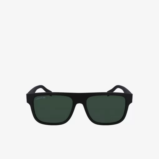 Lunettes De Soleil L.12.12 Rectangulaires Modifiees En Resine Vegetale | Lacoste Sale