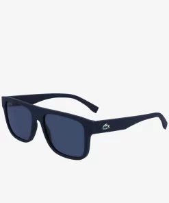 Lunettes De Soleil L.12.12 Rectangulaires Modifiees En Resine Vegetale | Lacoste Shop