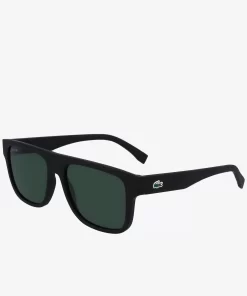 Lunettes De Soleil L.12.12 Rectangulaires Modifiees En Resine Vegetale | Lacoste Sale