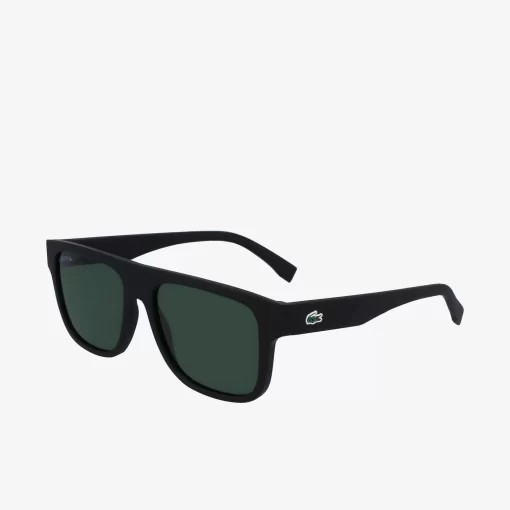 Lunettes De Soleil L.12.12 Rectangulaires Modifiees En Resine Vegetale | Lacoste Sale