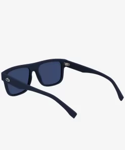 Lunettes De Soleil L.12.12 Rectangulaires Modifiees En Resine Vegetale | Lacoste Shop