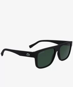 Lunettes De Soleil L.12.12 Rectangulaires Modifiees En Resine Vegetale | Lacoste Sale