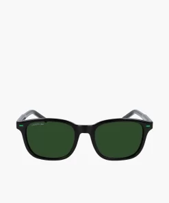 Lunettes De Soleil Rectangulaires Enfant Rubber Line | Lacoste Best Sale