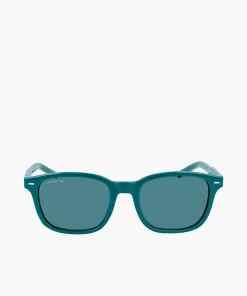 Lunettes De Soleil Rectangulaires Enfant Rubber Line | Lacoste Fashion