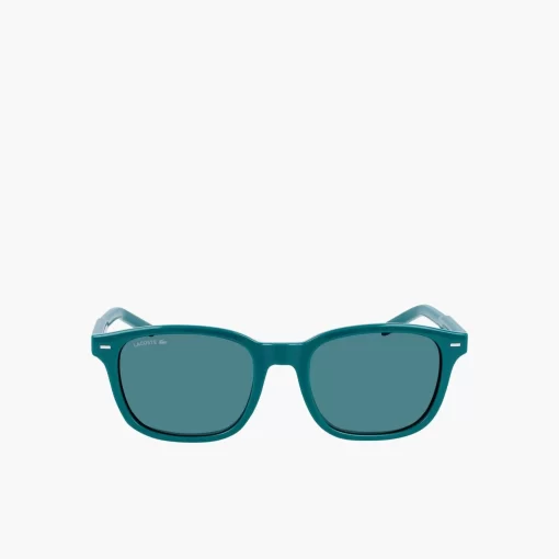 Lunettes De Soleil Rectangulaires Enfant Rubber Line | Lacoste Fashion